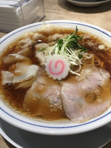 「ワンタン麺」@麺や マルショウ 新大阪店の写真