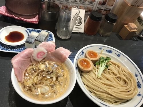 「サバ濃厚鶏つけ麺」@サバ6製麺所 西中島南方店の写真