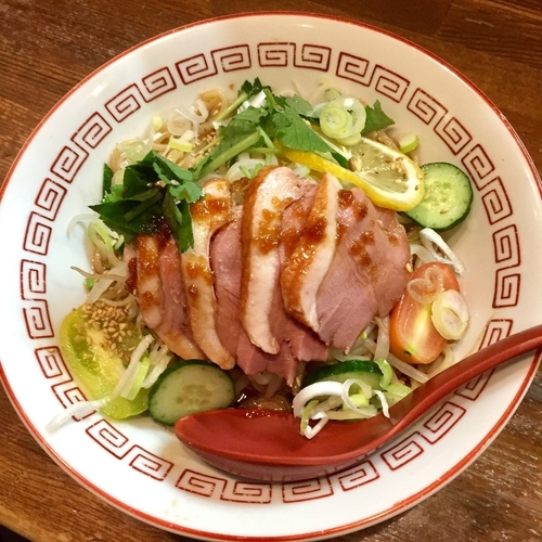 「【夏季限定!!】特製冷やし中華 ￥800」@ラーメンアキラの写真