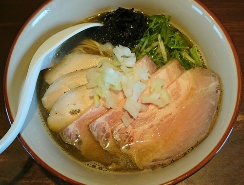 「煮干そば（白醤油）」@中華蕎麦 志の写真