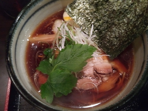 「醤油そば」@支那そば かりんの写真