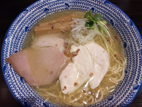 「塩上煮干し」@煮干し中華そば 昌まさの写真