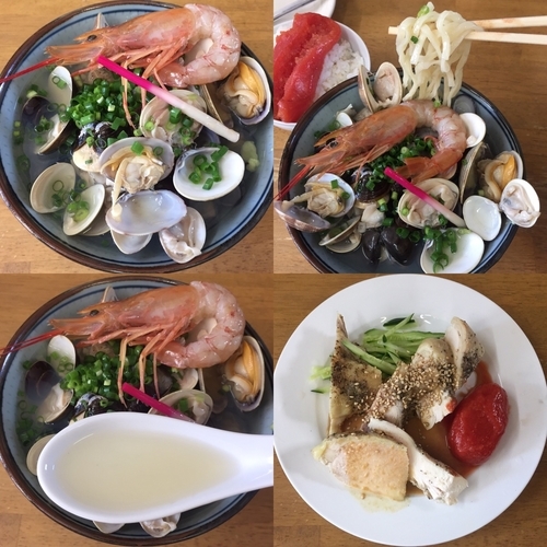 「初夏の一杯冷やし貝汁潮仕立てB」@MENYA 食い味の道有楽の写真