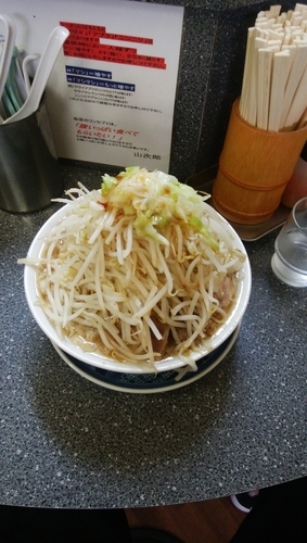 「少、野菜ましましニンニク油」@山次郎の写真