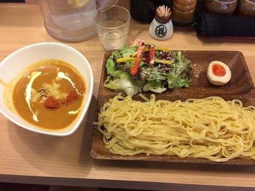 「空・炙りチーズ＋麺大盛（￥950＋無料）」@辛麺 真空 相模大野店の写真