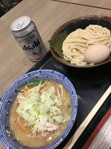 「野菜つけ麺」@久臨 ダイバーシティ東京プラザ店の写真