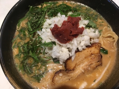 「みぞれらーめん 850円」@蘭丸の写真