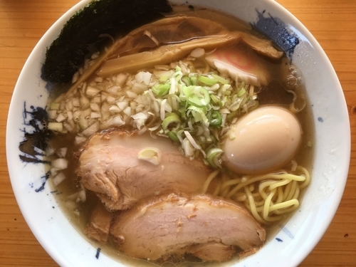 「魚群海塩 700円」@らーめん ポパイの写真