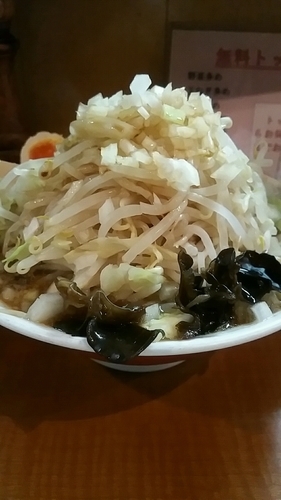 「あぶらめん」@らーめん ぽっぽっ屋 水道橋店の写真