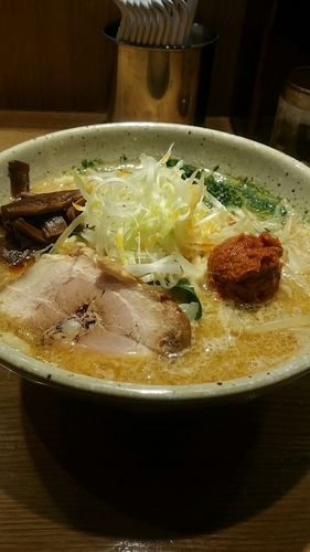 「辛味噌ラーメン」@つじ田 味噌の章 飯田橋店の写真