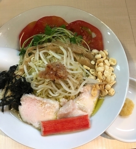 「｢夏期限定」冷製らぁ麺  ￥850」@桜台らぁ麺 美志満の写真