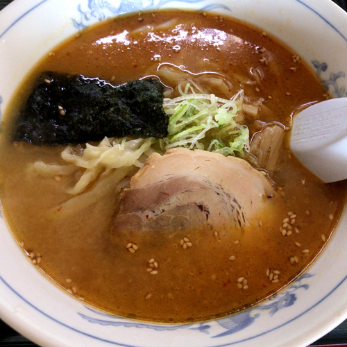 「ラーメン 味噌　650円」@佐野青竹手打らーめん 大関の写真