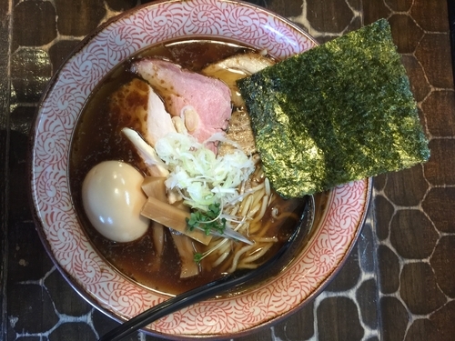 「特製煮干全部」@ラーメン 樂只の写真