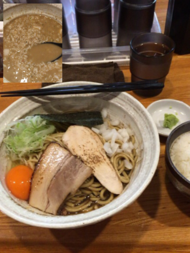 「（限定）真鰯のまぜそば＋ご飯」@麺屋 ひな多の写真