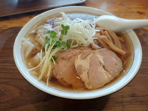 「わんたんめん大盛り」@玖の写真