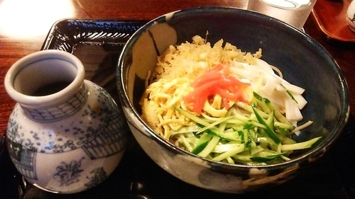 「冷やしたぬき 1050円」@大坂屋 砂場 本店の写真