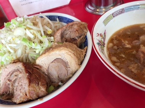 「つけ麺　豚増し」@ジャンプの写真
