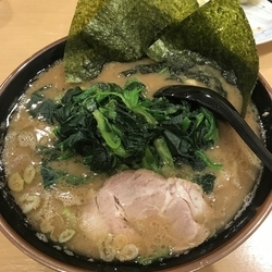 ほうれん草らーめん 大盛り