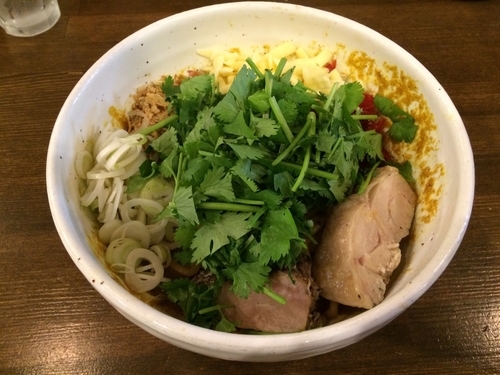 「カレーまぜそば」@麺処 井の庄の写真