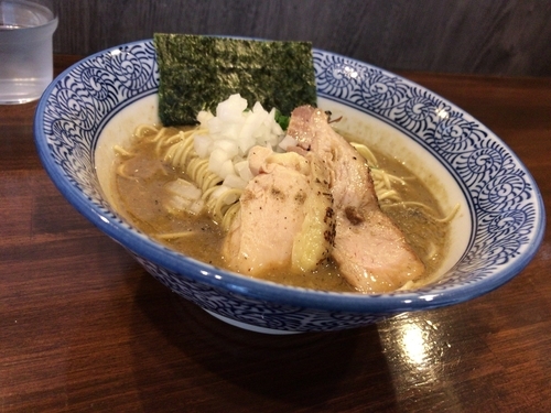 「濃厚煮干し中華蕎麦」@煮干し中華蕎麦 山崎の写真