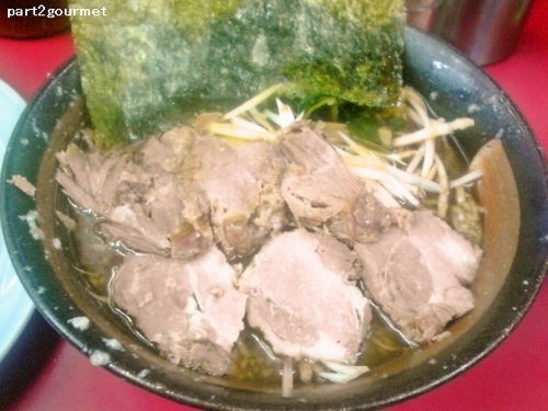 「和風ネギチャーシューメン太麺 (890円)」@ラーメンショップ 牛久結束店の写真