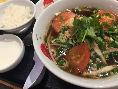 「チャーンノーイヌードルセット 1,080円 (税別)」@ティーヌーン イオンモール幕張新都心店の写真