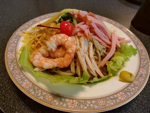 「ごもくごまだれ冷し中華(並盛)900円」@中国料理 你好の写真