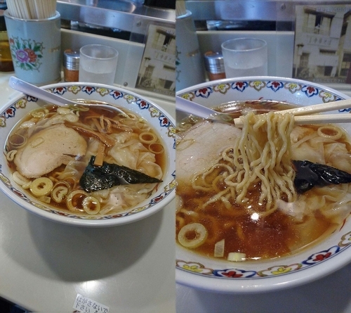 「『わんたん麺(￥1250)』」@春木屋 吉祥寺店の写真