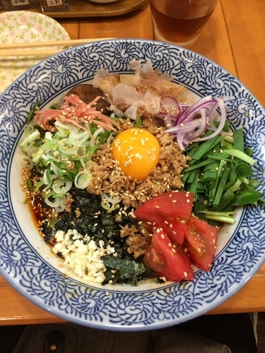 「森やの辛いまぜそば」@らーめん森や。の写真