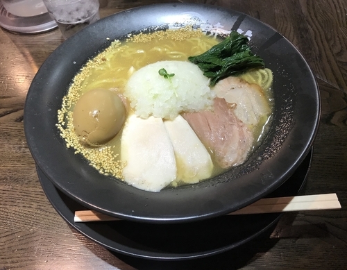「鶏白湯醤油ラーメン大盛り」@麺屋 時茂 西川口店の写真