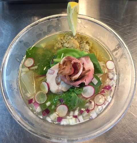 「蛤と鰹の冷たい麺940円」@Bonito Soup Noodle RAIKの写真