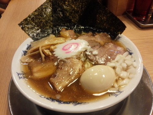 「煮干そば・全部のせ」@煮干そば 流。の写真