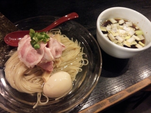 「【限定】重ね昆布水のつけそば」@雨ニモマケズの写真