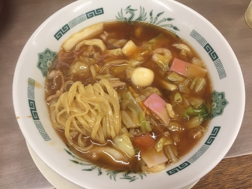「五目あんかけラーメン¥580」@来来軒 大宮南銀座店の写真