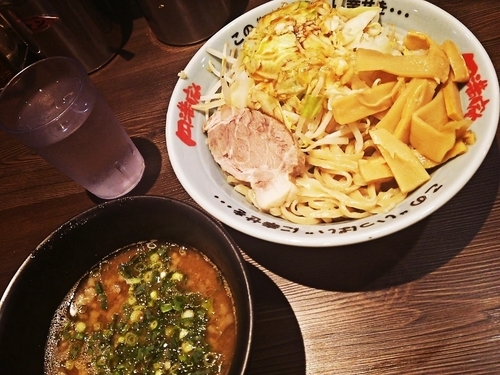「G系つけめん並」@横浜家系ラーメン 円満家 大塚店の写真