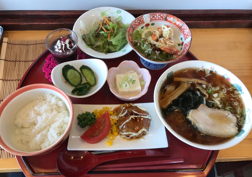 「黄金姫御膳　972円」@田舎風レストラン つきみちの写真