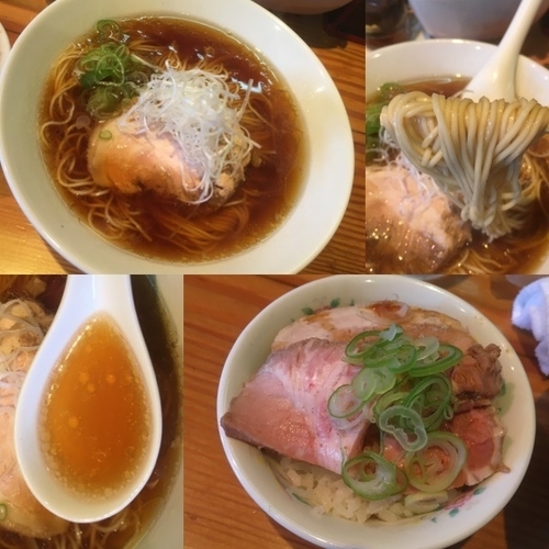 「朝らー定食〈談志〉 醤油」@らーめん芝浜の写真