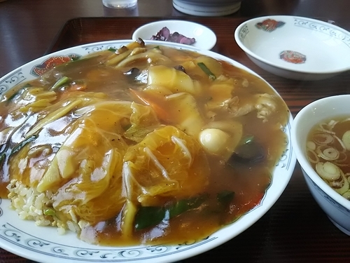「あんかけ炒飯¥850」@ラーメンハウス 香雅の写真