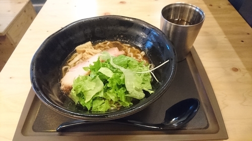 「朝醤そば(冷)」@麺場 浜虎 横浜店の写真