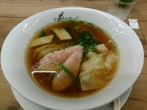 「醤油ラーメン　1000円」@Ramen ドゥエ Edo Japanの写真