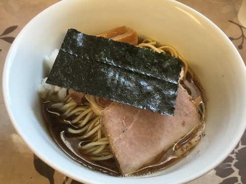 「気まぐれ限定 追い煮干そば」@麺工 小烏丸の写真