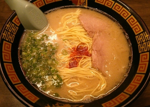 「ラーメン＋半替玉　790＋130円」@一蘭 下北沢店の写真