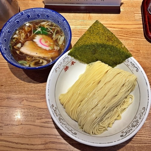 「清湯（しょうゆ）つけそば　￥８３０」@つけそば 神田勝本の写真