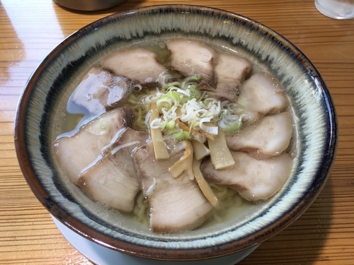 「【火曜日限定】会津山塩チャーシューメン」@喜多方ラーメン 喜一の写真