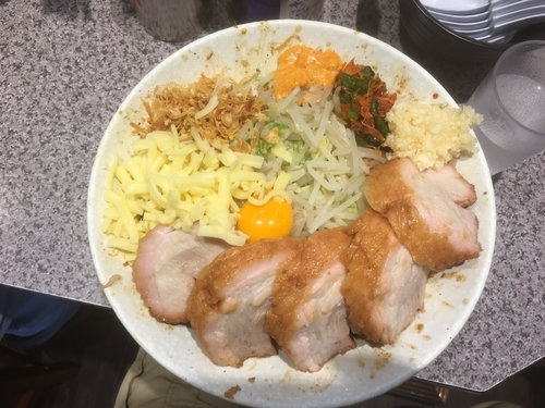 「大汁なし」@ラーメン宮郎の写真