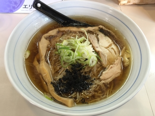 「軍鶏そば（大盛）」@とり麺や五色の写真