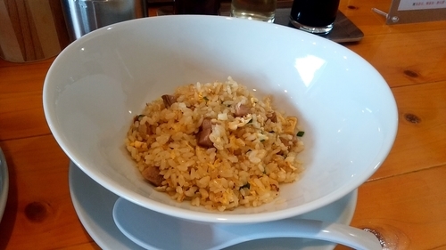 「半チャーハン　250円」@汁そば といろの写真