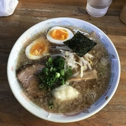 らーめん＋おろしにんにく＋煮たまご