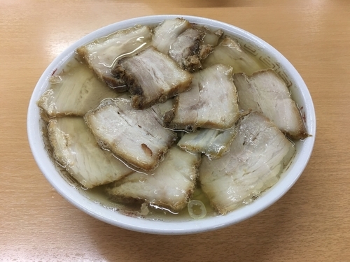 「肉そば（麺硬め）」@坂内食堂 喜多方本店の写真