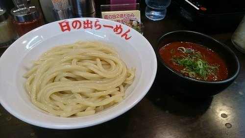 「坦々剛つけ麺  無料大盛２辛」@日の出らーめん 横浜桜木町本店の写真